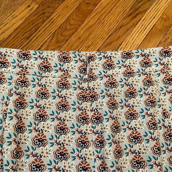 J. Crew Point Sur blue floral skirt - Picture 4 of 4